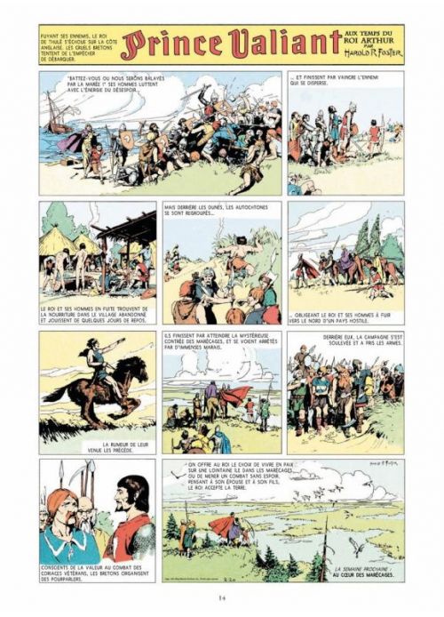  Prince Valiant T1 : 1937-1938 (0), comics chez Soleil de Foster