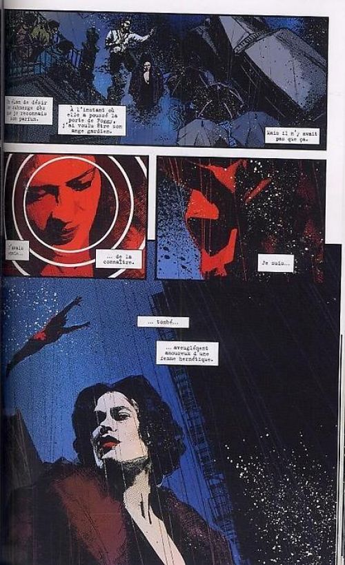  Marvel Noir T1 : Les yeux sans visage (0), comics chez Panini Comics de Sapolsky, Hine, Irvine, Coker, Di Giandomenico, Freedman, Zircher