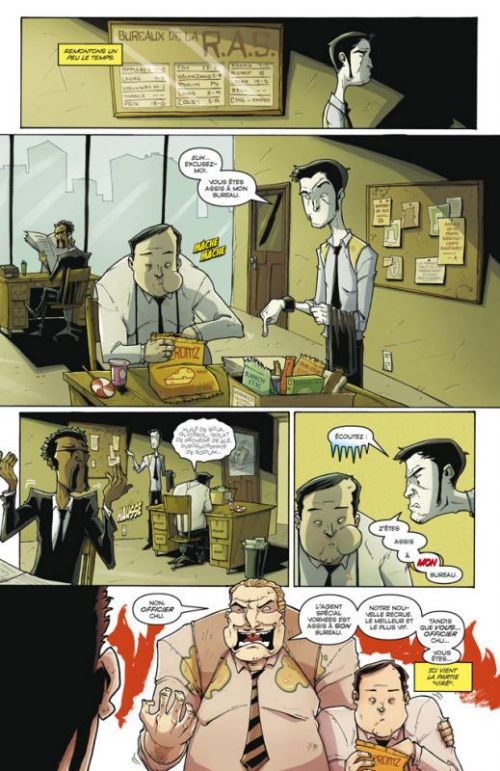 Tony Chu, détective cannibale T5 : Première ligue (0), comics chez Delcourt de Layman, Guillory