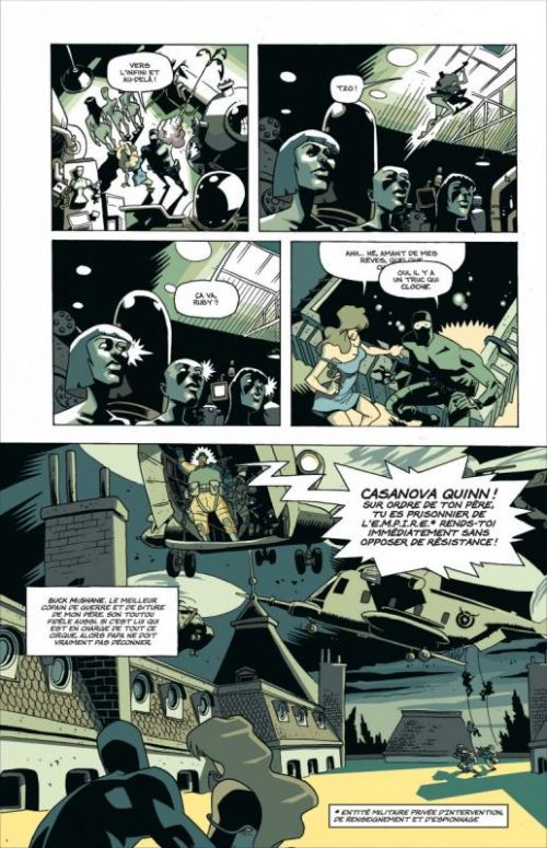  Casanova T1 : Luxuria (0), comics chez Urban Comics de Fraction, Moon, Ba, Peter