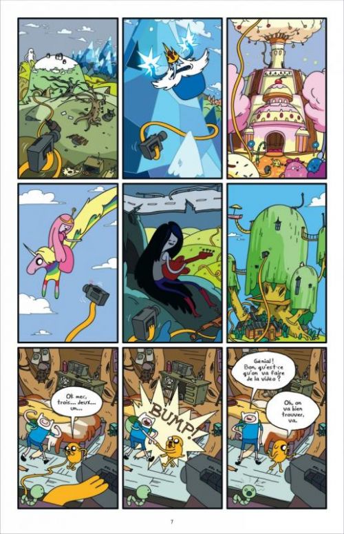  Adventure time T1, comics chez Urban Comics de North, Holmes, Gonzaga, Paroline, Lamb, Heller, Houghton