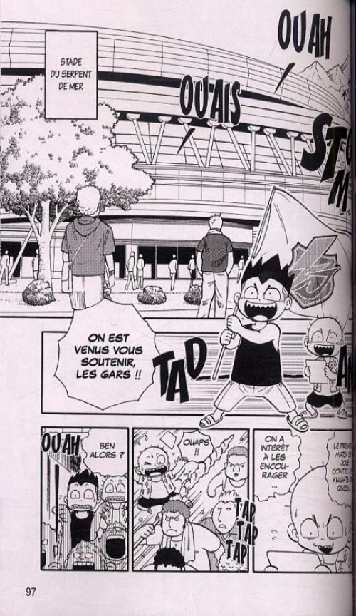  Inazuma eleven T9, manga chez Kurokawa de Yabuno