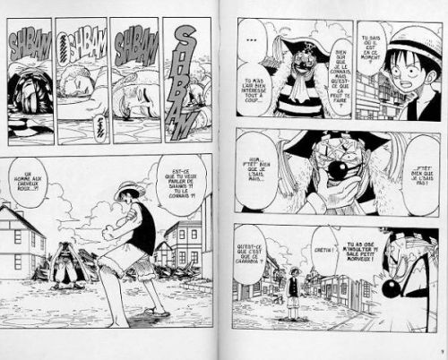  One Piece T3 : Piété filiale (0), manga chez Glénat de Oda