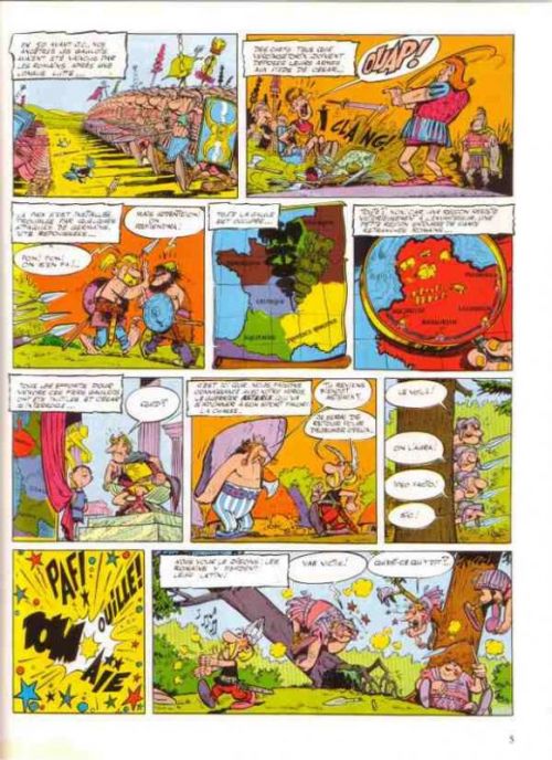  Astérix T1 : Astérix le gaulois (0), bd chez Hachette de Goscinny, Uderzo