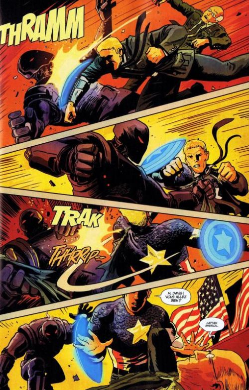  Avengers Extra T5 : Blessures de guerre (0), comics chez Panini Comics de Brubaker, Benson, Asmus, Bunn, Francavilla, Latour, Grist, Renzi, Loughridge