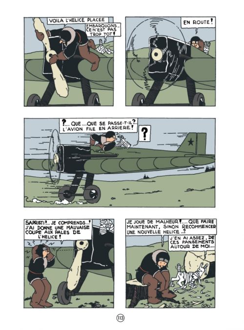 Les aventures de Tintin T1 : Tintin au pays des soviets (0), bd chez Casterman de Hergé, Bareau, Rombaux