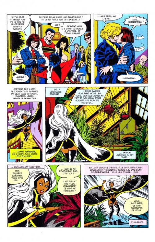  X-Men (revue) – Classic, T5 : Les survivants (0), comics chez Panini Comics de Raab, Claremont, Cassaday, Byrne, Wein, Oliff, Wright, Yanchus