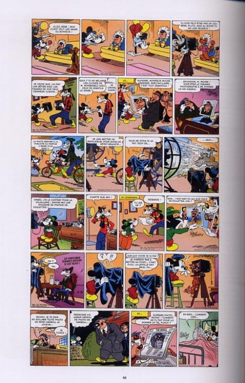 L'Age d'or de Mickey Mouse T7 : 1946 / 1948 - Iga Biva, l'homme du futur et autres histoires (0), comics chez Glénat de Walsh, Gottfredson