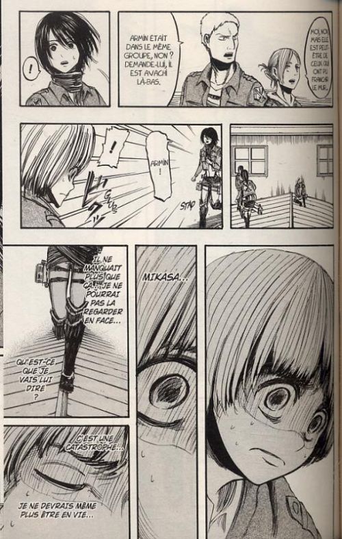 L'attaque des titans – Première édition, T2, manga chez Pika de Isayama