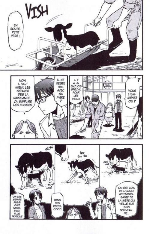  Silver spoon T3, manga chez Kurokawa de Arakawa