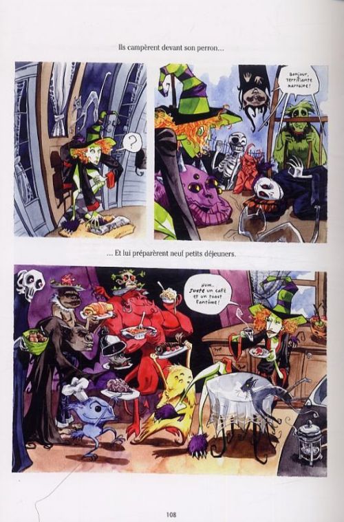 Scary Godmother : Une terrifiante marraine (0), comics chez Delcourt de Thompson