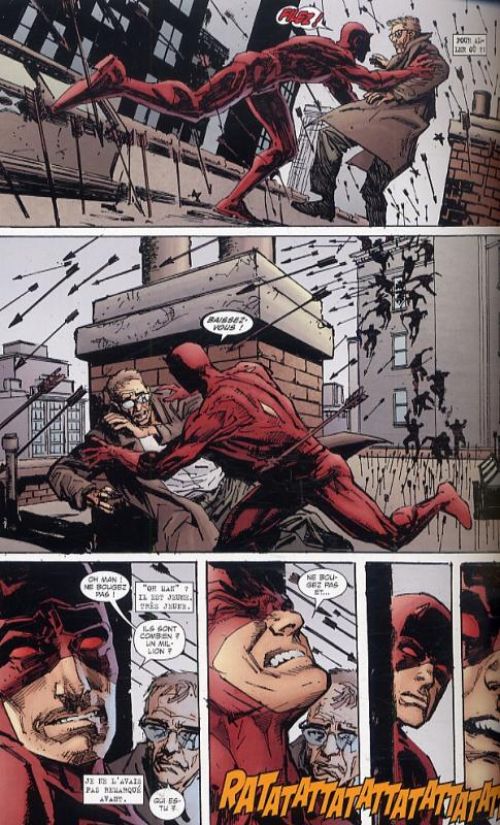  Daredevil - End of days T2, comics chez Panini Comics de Mack, Bendis, Janson, Sienkiewicz, Maleev, Hollingsworth