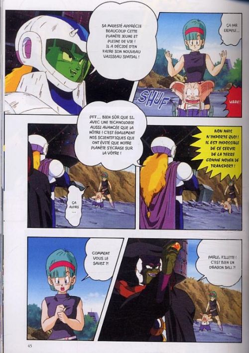  Dragon Ball Z - Les films T4 : Le menace de Namek (0), manga chez Glénat de Toriyama