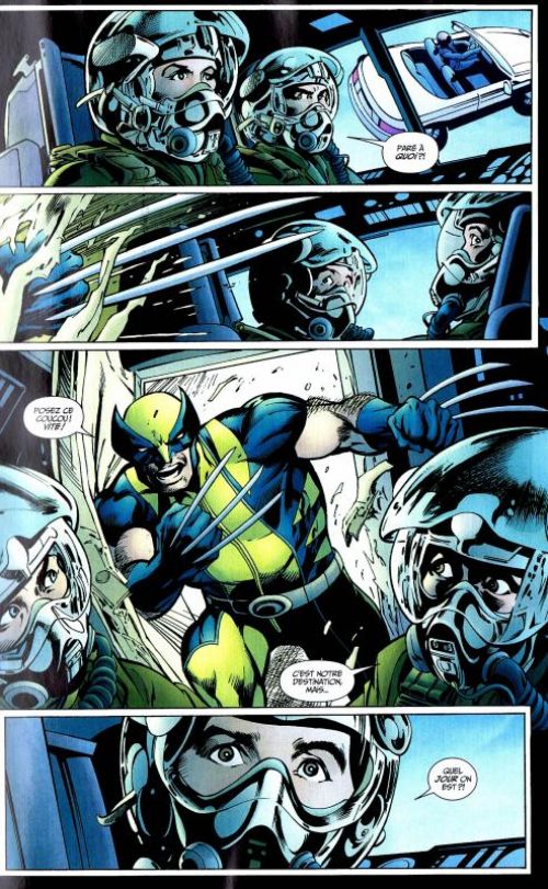  Wolverine (revue) – Revue V 4, T4 : Stage de survie (0), comics chez Panini Comics de Cornell, Aaron, Perez, Davis, Farmer, Hollingsworth, Martin, Larroca