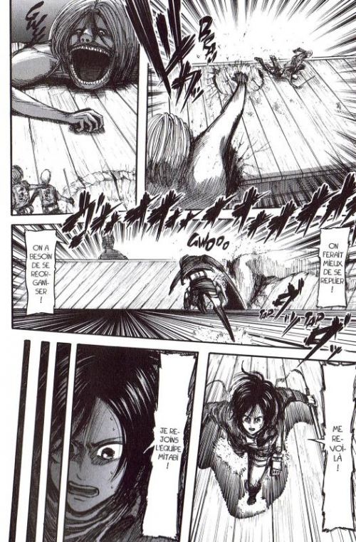 L'attaque des titans – Première édition, T4, manga chez Pika de Isayama