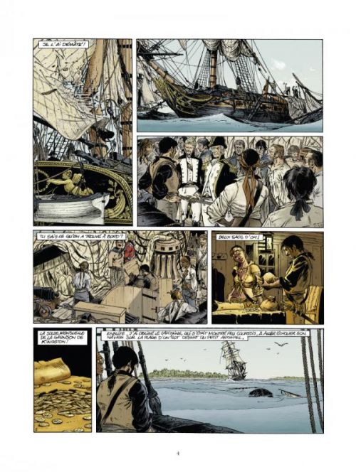 Les pirates de Barataria – cycle 2, T7 : Aghurmi (0), bd chez Glénat de Bourgne, Bonnet, Charly