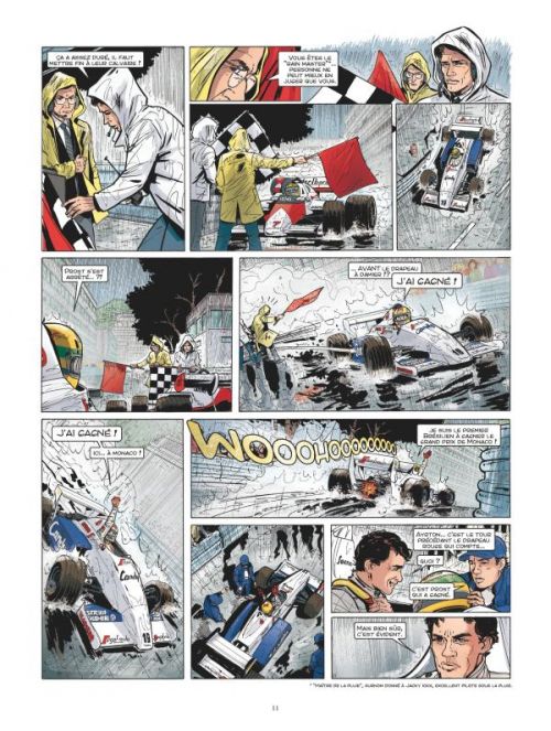 Ayrton Senna : Histoires d'un mythe (0), bd chez Glénat de Froissart, Paquet, Papazoglakis, Cinna