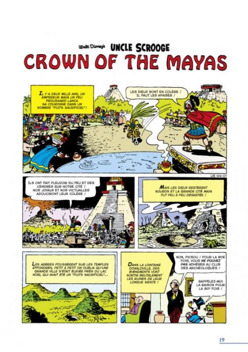 La Dynastie Donald Duck T14 : Le Trésor des Mayas et autres histoires (0), comics chez Glénat de Barks