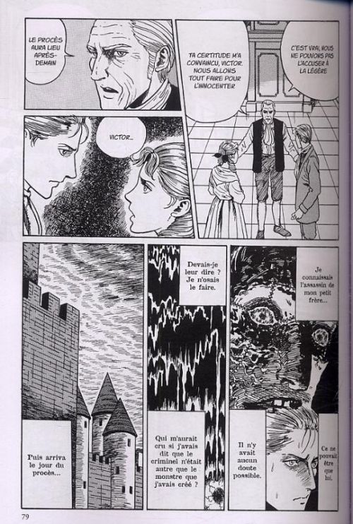 Frankenstein, manga chez Tonkam de Ito