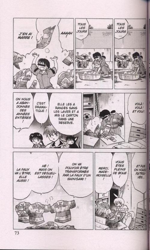  Rinne T13, manga chez Kazé manga de Takahashi