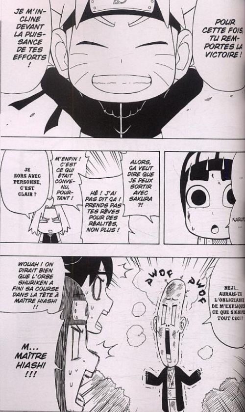  Rock Lee - les péripéties d’un ninja en herbe T5, manga chez Kazé manga de Taira