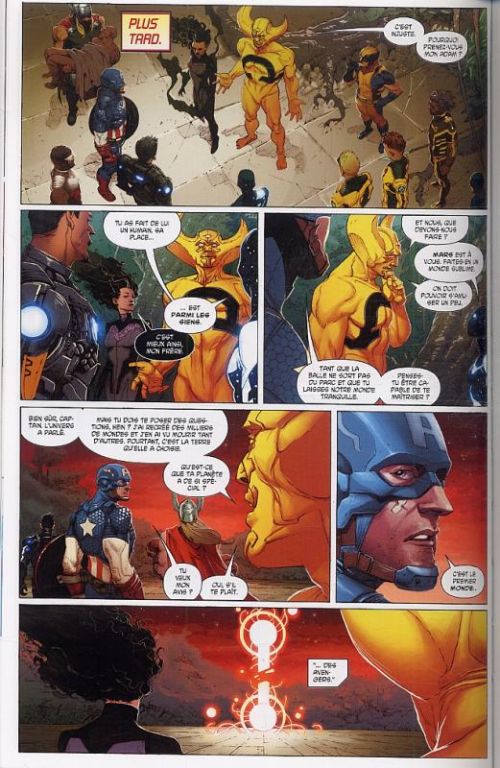The Avengers (vol.5) T1 : Le monde des Avengers (0), comics chez Panini Comics de Hickman, Opeña, Kubert, Ponsor, d' Armata, Martin jr, Hollowell, Isanove, White, Weaver
