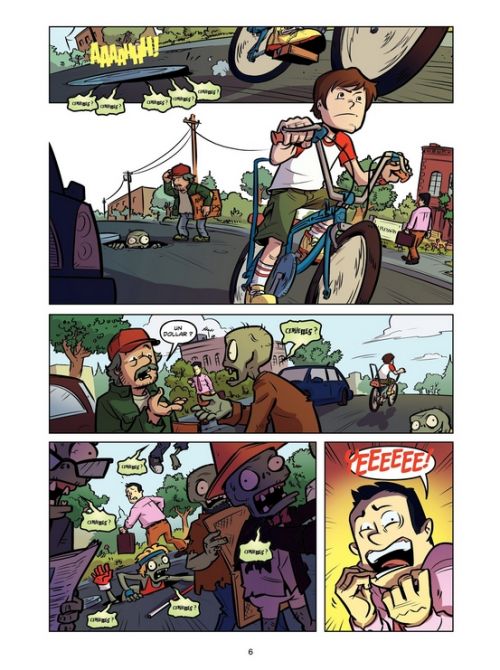  Plants vs zombies T1 : A l'attaque (0), comics chez Jungle de Tobin, Chan