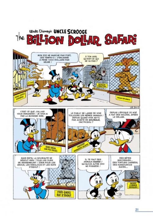 La Dynastie Donald Duck T15 : 1964-1965 : Un Safari à un milliard de dollars et autres histoires (0), comics chez Glénat de Barks, Schroeder