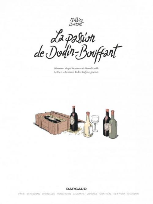 La Passion de Dodin-Bouffant, bd chez Dargaud de Burniat