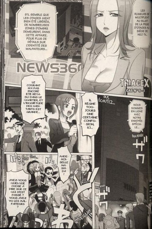  Triage X T6, manga chez Pika de Sato