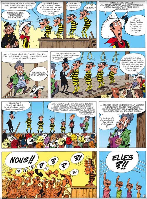 Les Nouvelles aventures de Lucky Luke T2 : La corde au cou (0), bd chez Lucky Comics de Gerra, Achdé, Ducasse