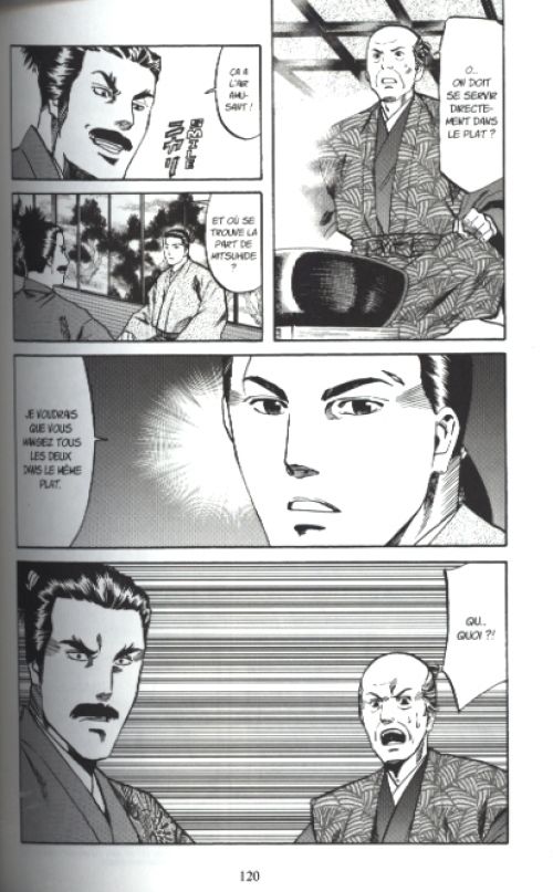Le chef de Nobunaga T5, manga chez Komikku éditions de Kajikawa