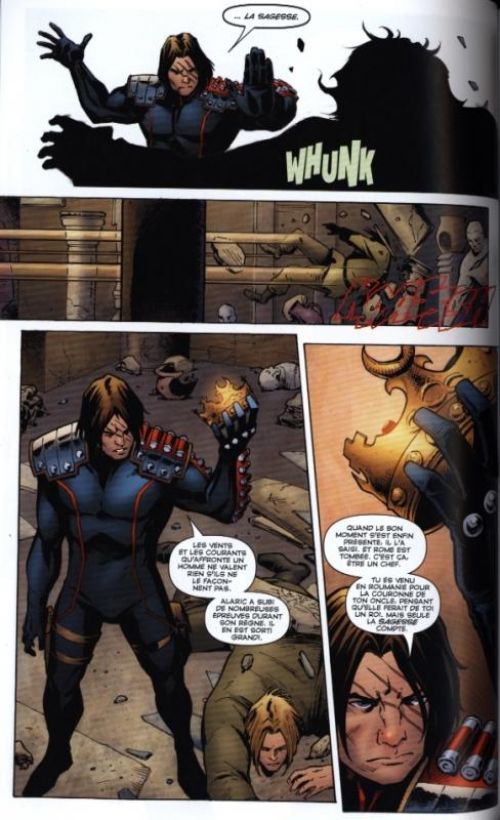  X-O Manowar (2012) – version librairie, T4 : Retour aux sources (0), comics chez Panini Comics de Venditti, Gaudiano, Garbett, Baumann, Crain