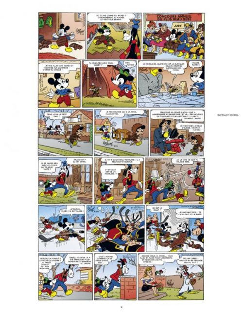 L'Age d'or de Mickey Mouse T12 : 1956 / 1957 - Histoires courtes (0), comics chez Glénat de Gottfredson