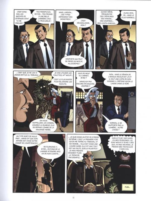Les Avocats du surnaturel T1, comics chez Fluide Glacial de Lash, Mikl