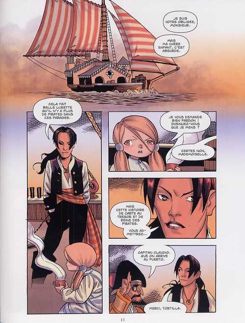  Polly et les pirates T2 : La captive du Titania (0), comics chez Les Humanoïdes Associés de Naifeh