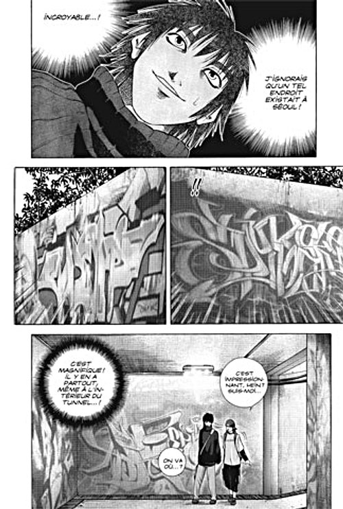  Graffiti T1, manga chez Paquet de Choi