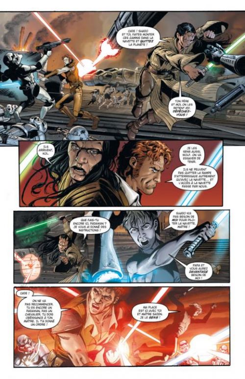  Star Wars Legacy – Saison 1, T1 : Anéanti (0), comics chez Delcourt de Ostrander, Duursema, Anderson, Hughes