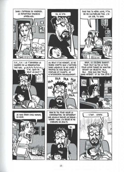 En quarantaine, comics chez Presque Lune de Ollmann