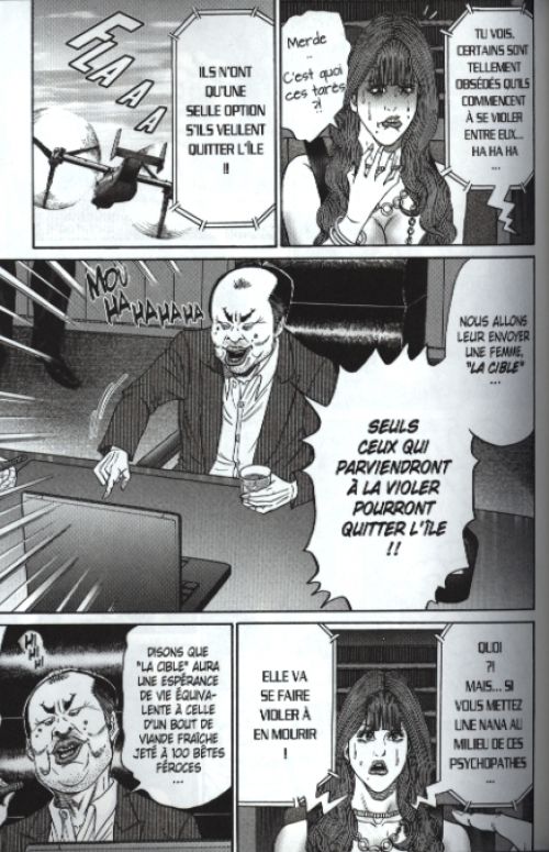  Ladyboy vs yakuzas, l’île du désespoir T1, manga chez Akata de Sakurai
