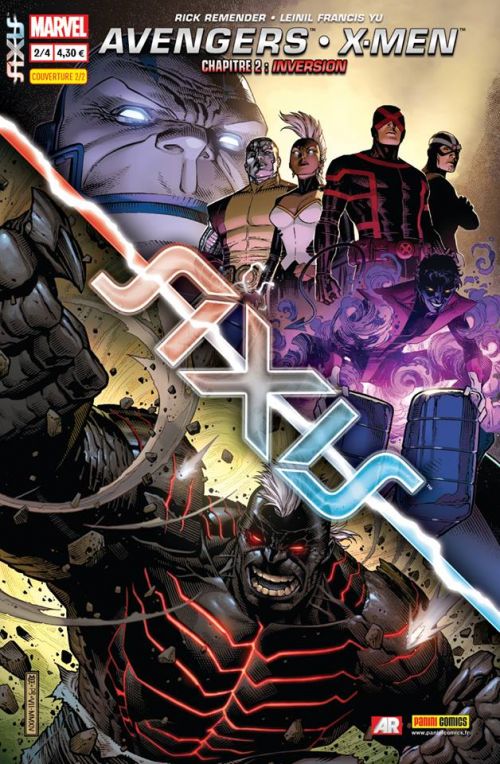  AXIS - Avengers & X-Men T2 : Inversion (0), comics chez Panini Comics de Remender, Yu, Alanguilan, Martin, Delgado, Milla, Cheung
