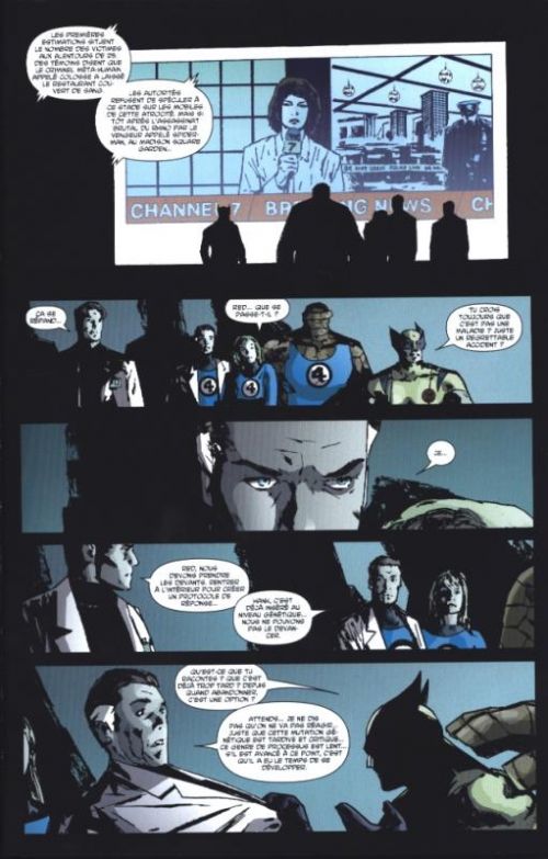 Marvel Universe vs Wolverine, comics chez Panini Comics de Maberry, Campbell, Loughridge, Kaluta