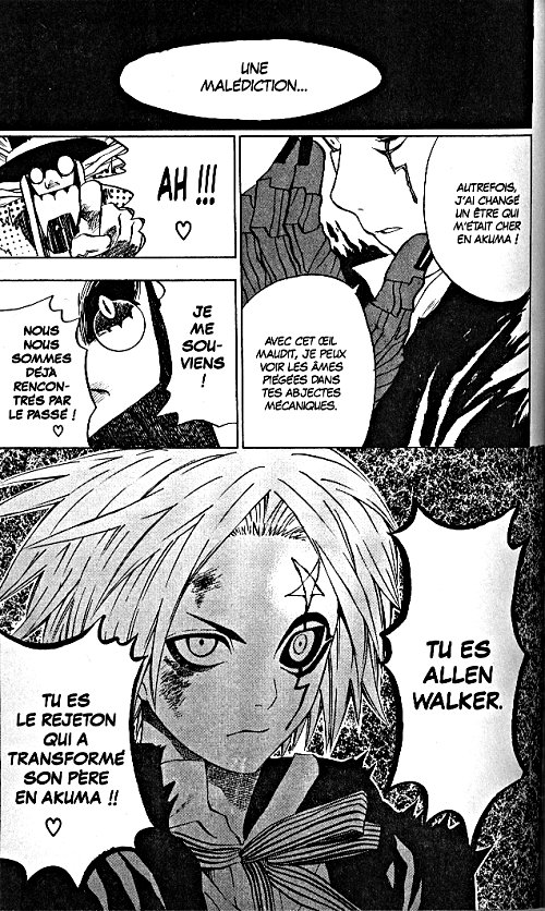  D.Gray-man T1 : Prologue (0), manga chez Glénat de Hoshino