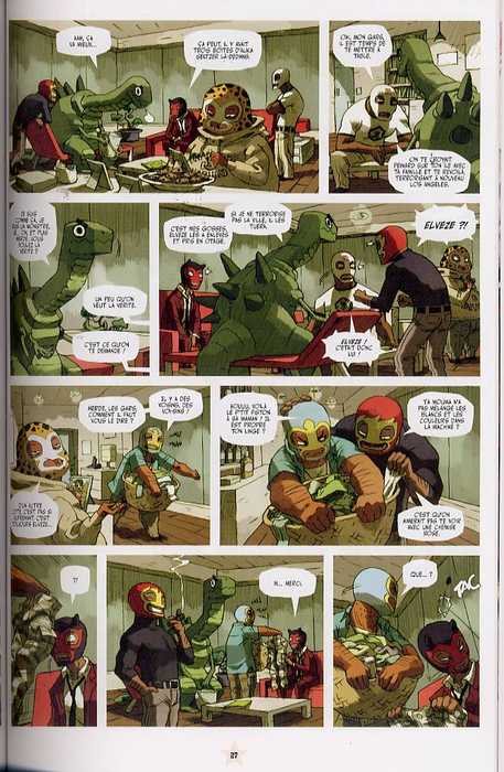 Lucha libre T2 : Se llama Tequila ! (0), comics chez Les Humanoïdes Associés de Vargas, Frissen, Bill, Gaubert, Witko, Tanquerelle, Firoud