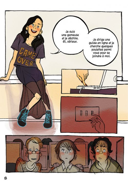 IRL - Dans la vraie vie, comics chez Akileos de Doctorow, Wang