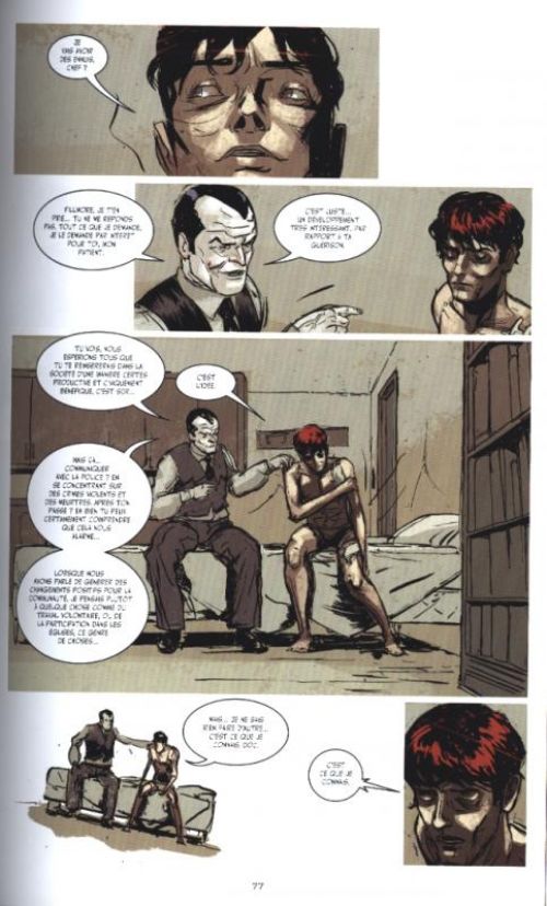  Bedlam T1 : Le mal, c'est ce que j'ai fait ou ce que je suis ? (0), comics chez Les Humanoïdes Associés de Spencer, Rossmo, Csuka, Irving