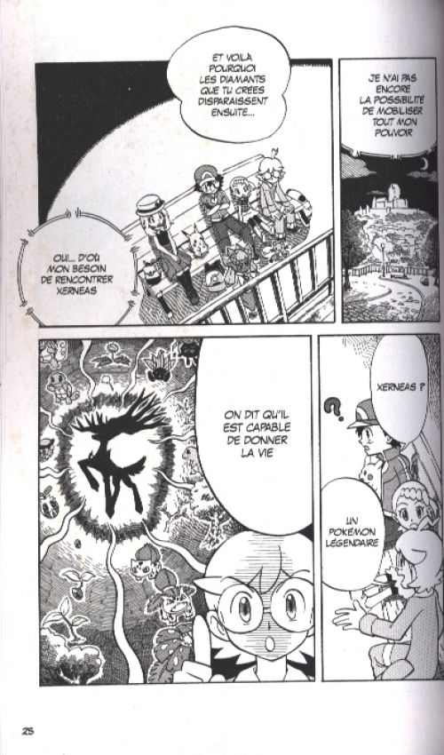 Pokémon, le film - Diancie et le cocon de l’annihilation, manga chez Kurokawa de Tajiri, Sonoda, Takihara, Inoue 