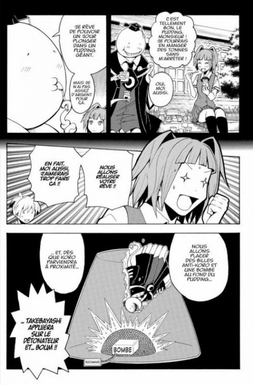  Assassination classroom T10, manga chez Kana de Yusei