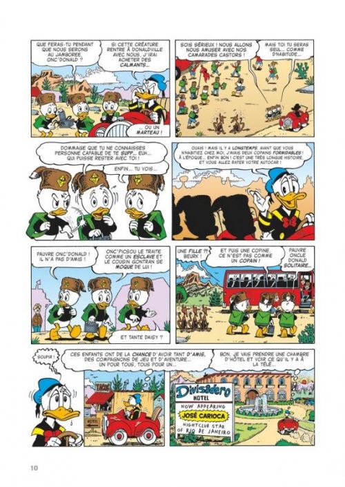 La Grande épopée de Picsou T7 : Le Retour du chevalier noir et autres histoires (0), comics chez Glénat de Rosa