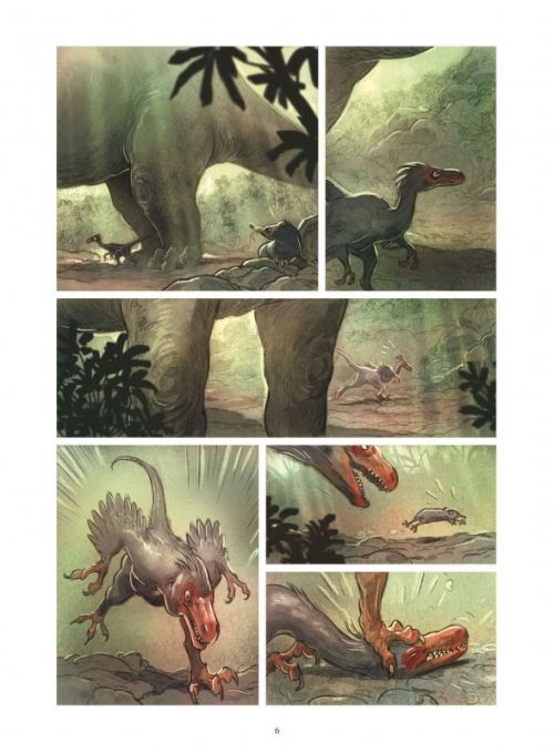  Love T4 : Les dinosaures (0), bd chez Vents d'Ouest de Brrémaud, Bertolucci